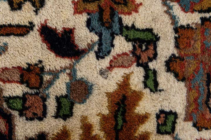 8' 2 x 11' 5 Hand Knotted Mashad Oriental Wool Rug