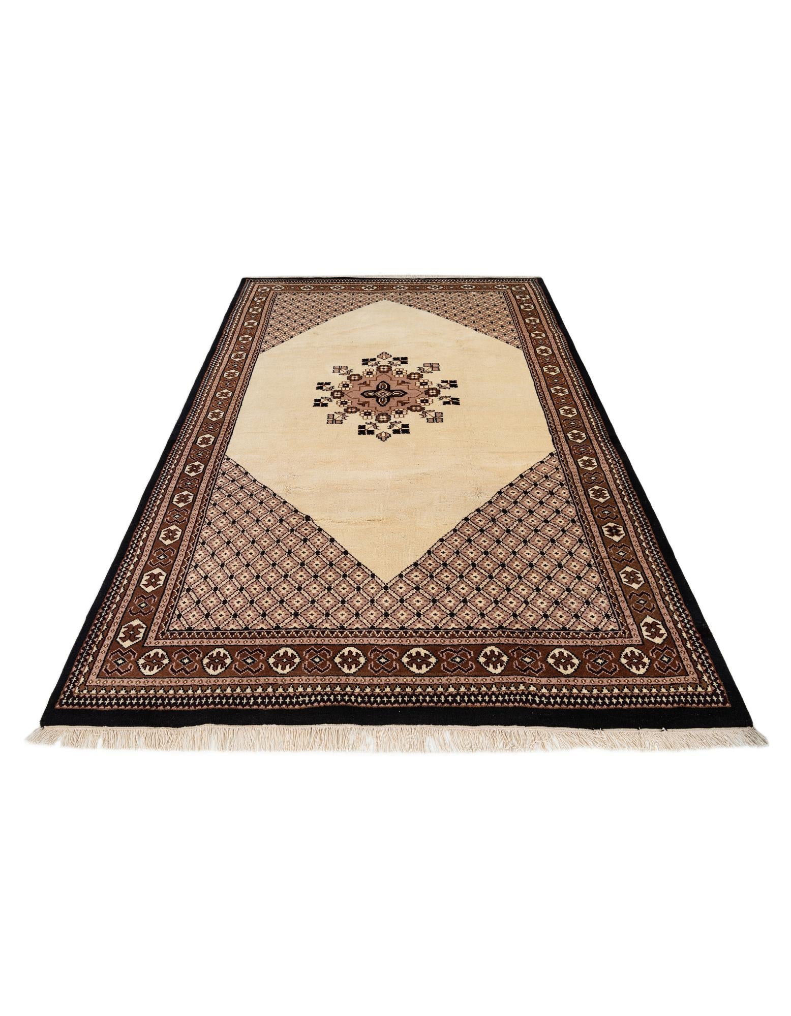 6' 7 x 10' Hand Knotted Memeih Wool Rug