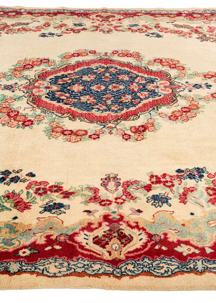 9' 4 x 12' 9 Hand Knotted Meshkabad Persian Wool Rug