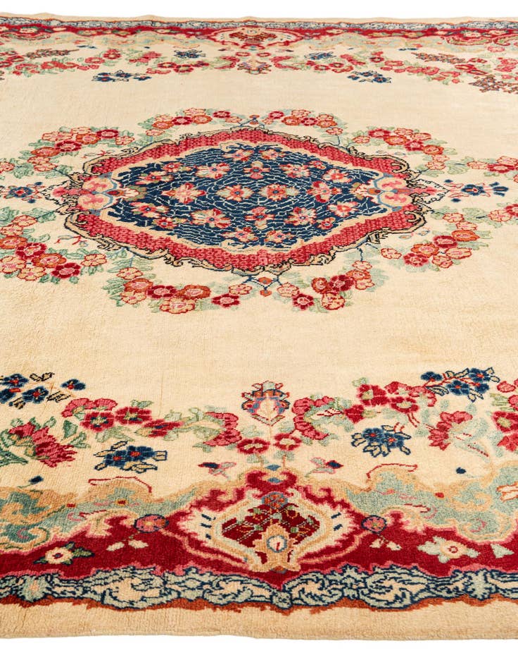 Detail image of 9' 4 x 12' 9 Hand Knotted Meshkabad Persian Wool Rug