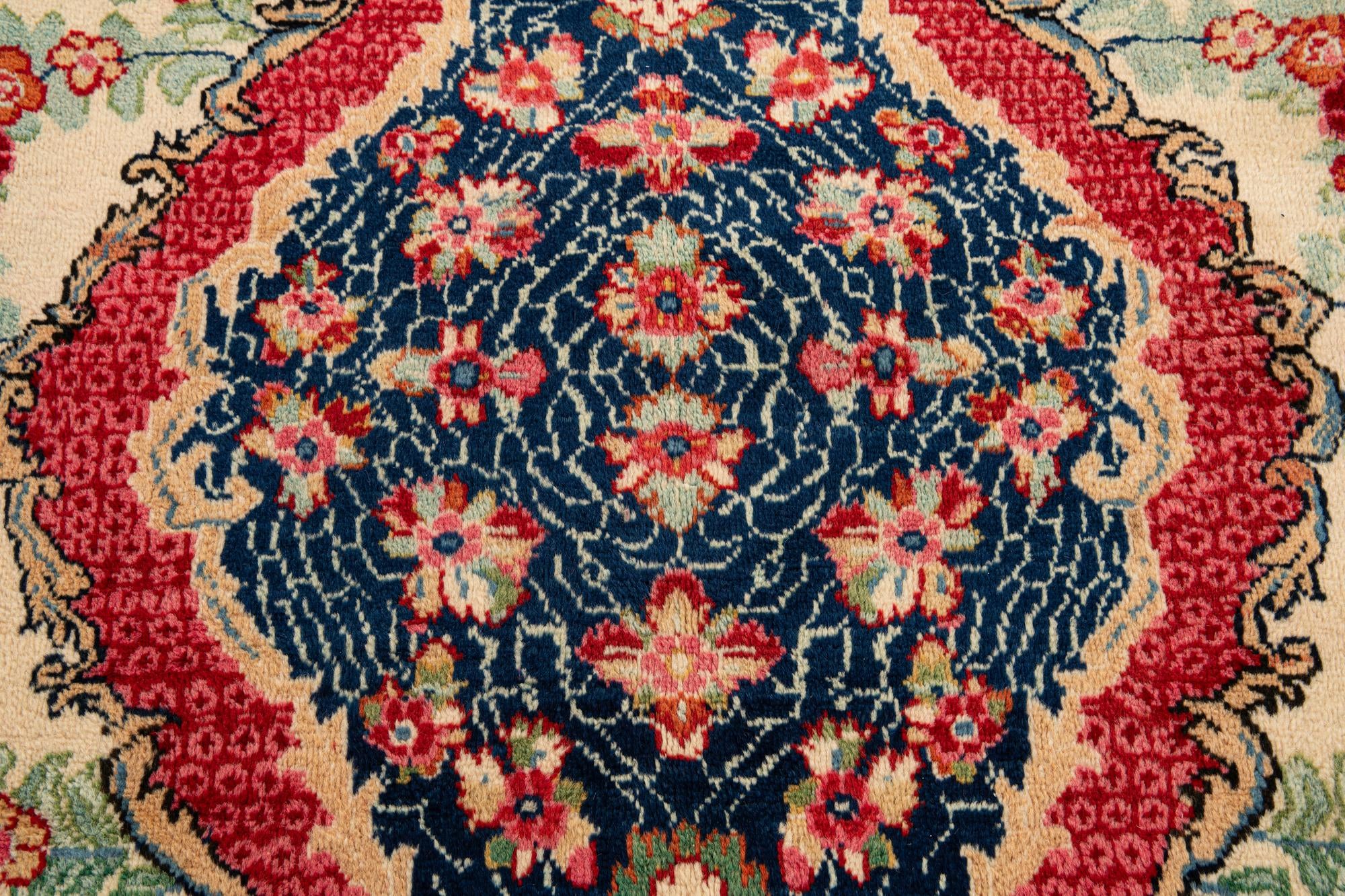 9' 4 x 12' 9 Hand Knotted Meshkabad Persian Wool Rug