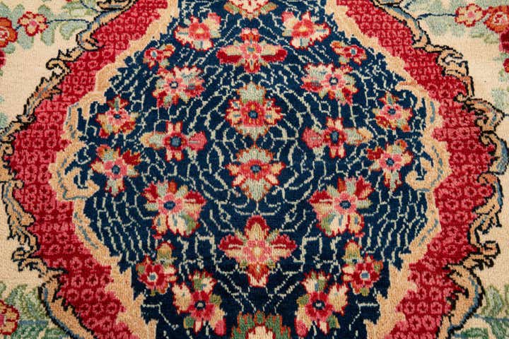 9' 4 x 12' 9 Hand Knotted Meshkabad Persian Wool Rug