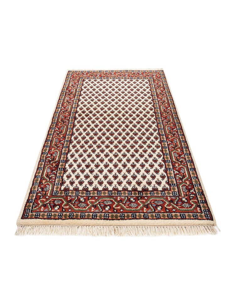 Detail image of 3' 2 x 5' 2 Hand Knotted Mir Wool Rug