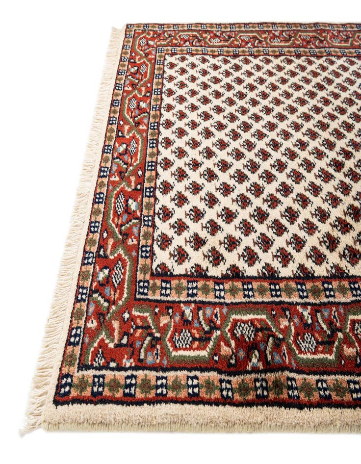Detail image of 3' 2 x 5' 2 Hand Knotted Mir Wool Rug