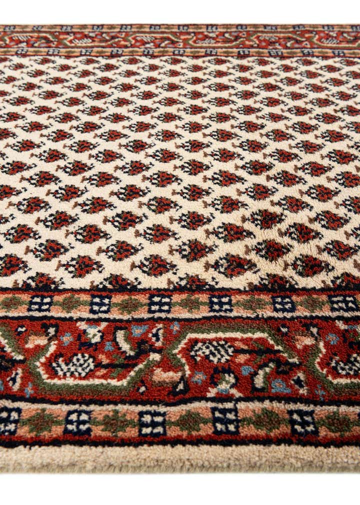 3' 2 x 5' 2 Hand Knotted Mir Wool Rug