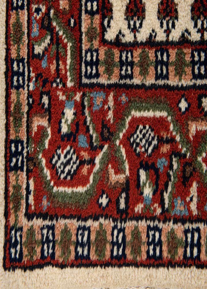 3' 2 x 5' 2 Hand Knotted Mir Wool Rug