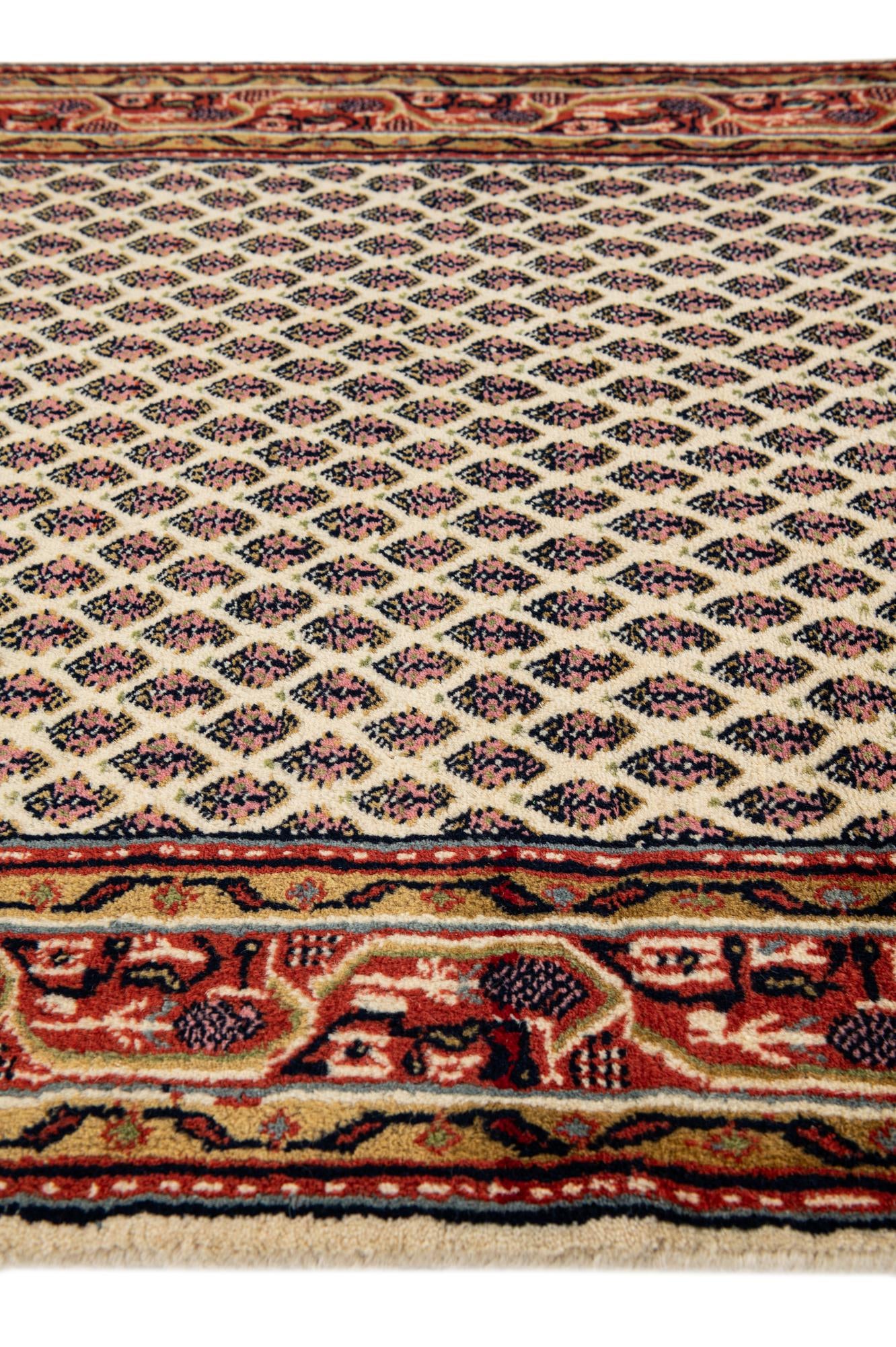 3' x 5' 2 Hand Knotted Mir Wool Rug