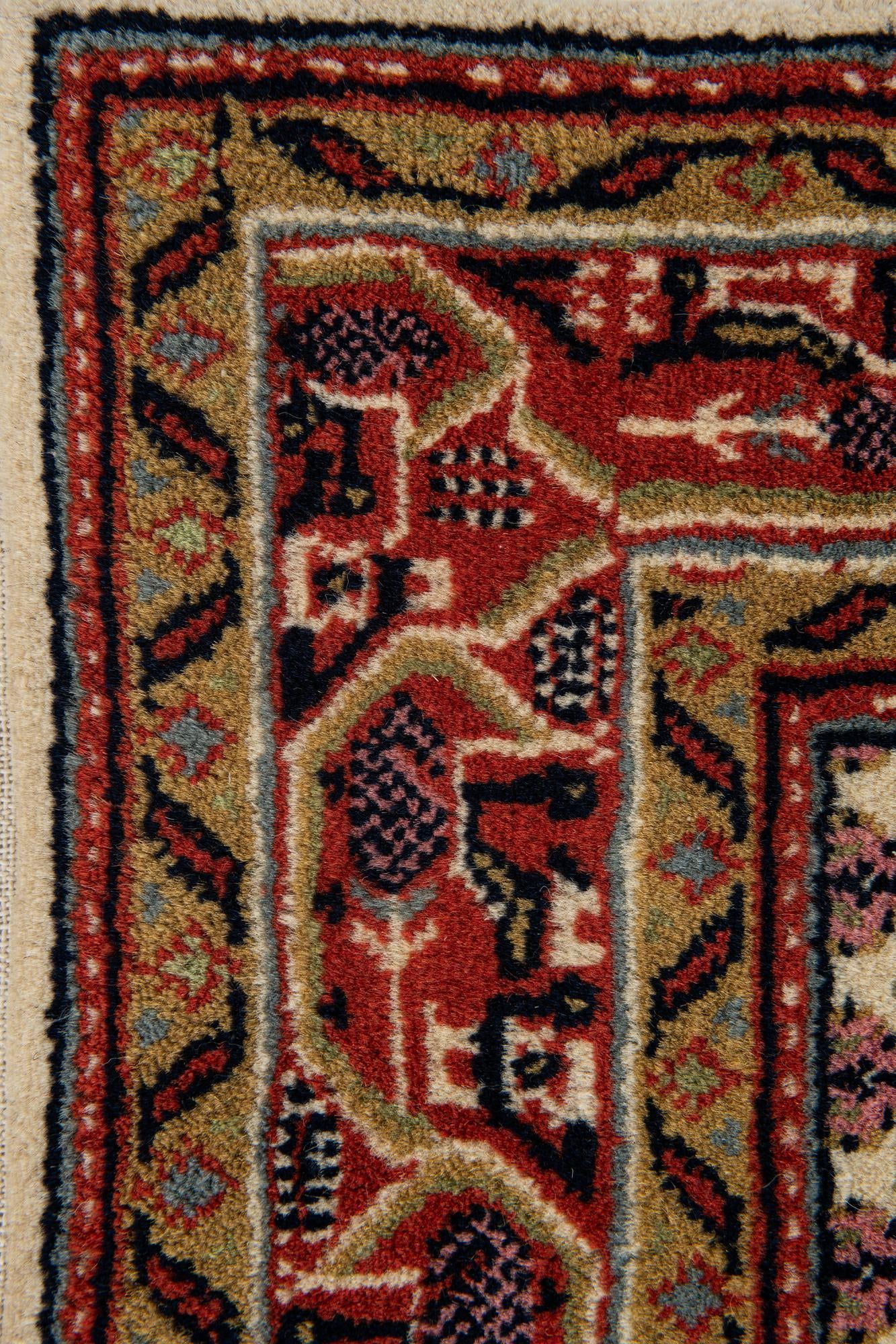 3' x 5' 2 Hand Knotted Mir Wool Rug