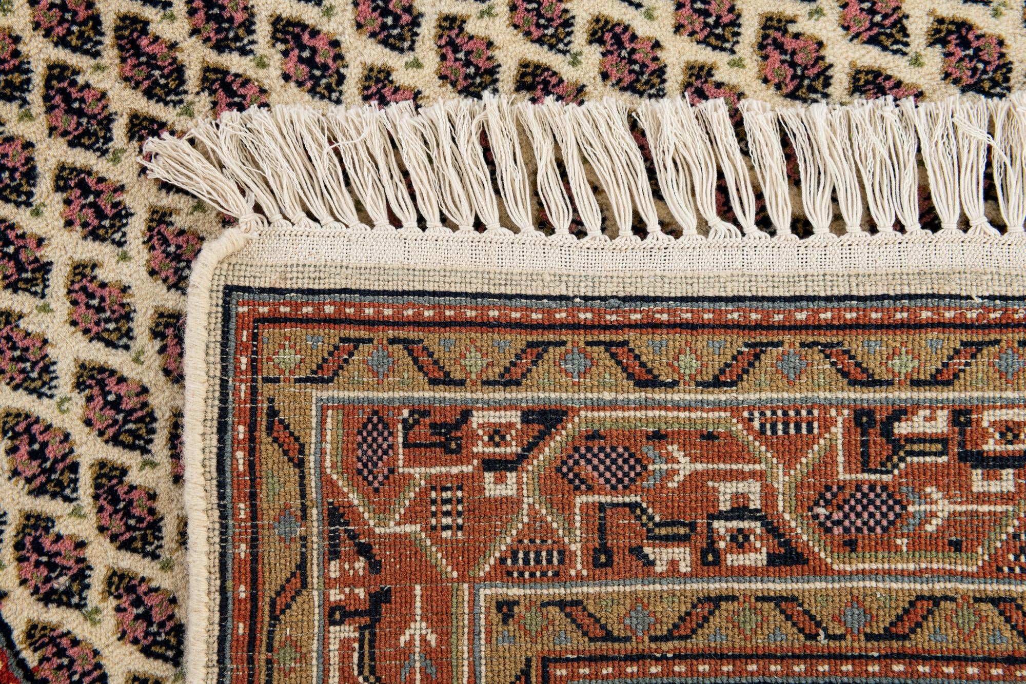 3' x 5' 2 Hand Knotted Mir Wool Rug