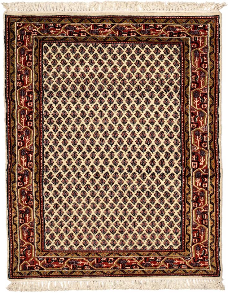 Detail image of 3' x 5' 2 Hand Knotted Mir Wool Rug