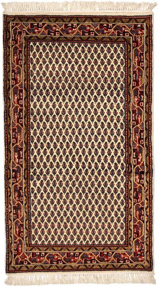 3' x 5' 2 Hand Knotted Mir Wool Rug