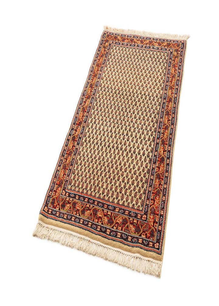 3' 5 x 5' 5 Hand Knotted Mir Wool Rug