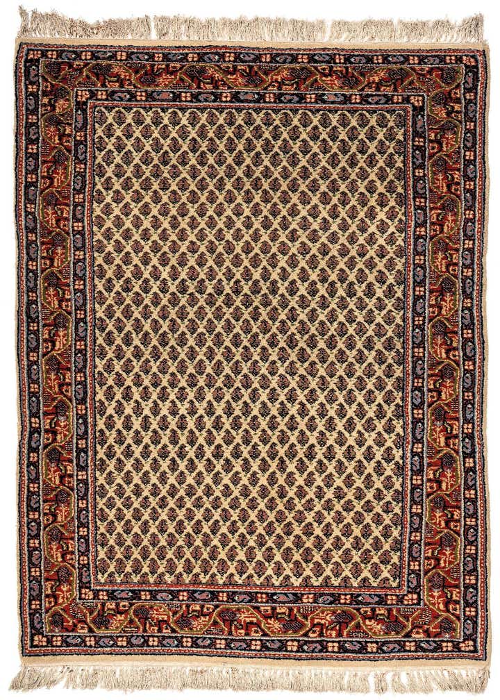 3' 5 x 5' 5 Hand Knotted Mir Wool Rug
