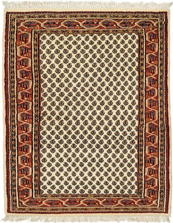 Detail image of 3' x 5' 2 Hand Knotted Mir Wool Rug