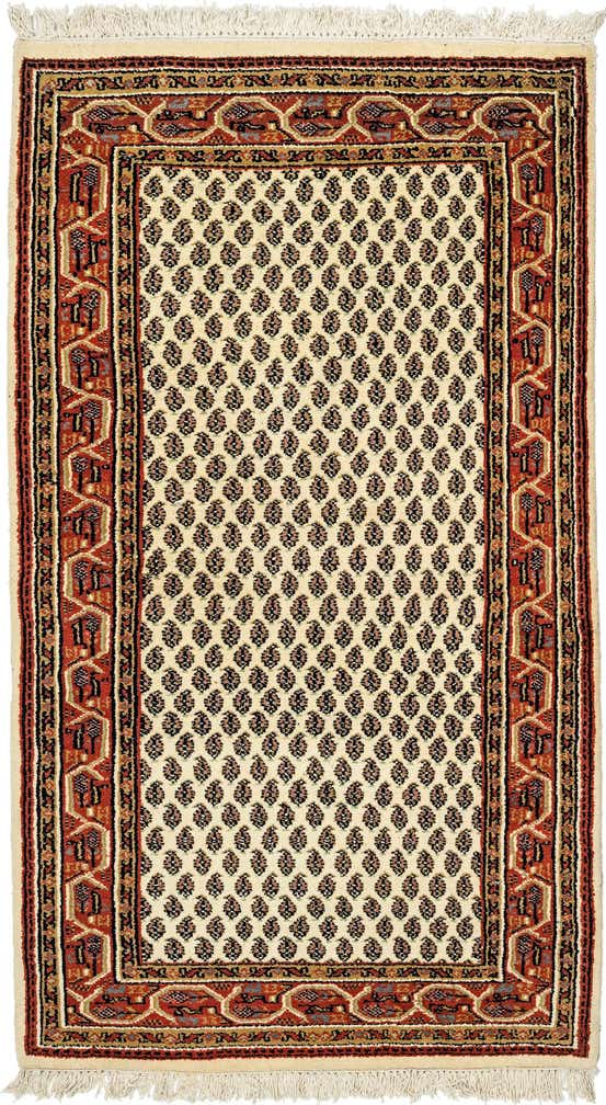 3' x 5' 2 Hand Knotted Mir Wool Rug