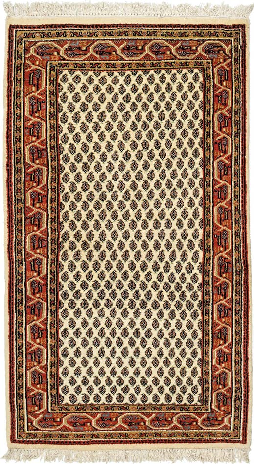 Detail image of 3' x 5' 2 Hand Knotted Mir Wool Rug