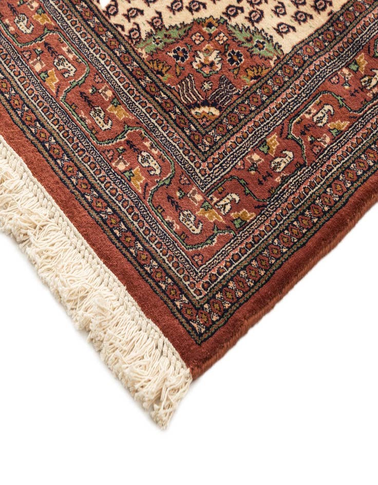 Detail image of 4' 3 x 6' 6 Hand Knotted Mir Oriental Wool Rug