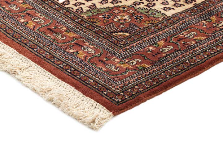 4' 3 x 6' 6 Hand Knotted Mir Oriental Wool Rug