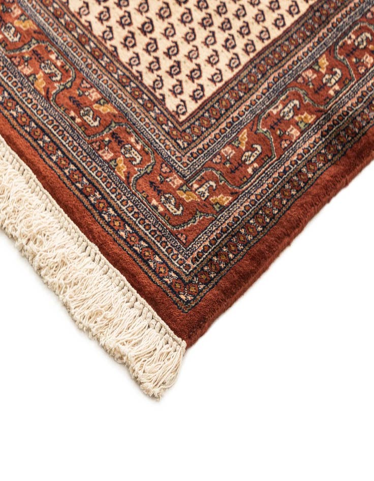 Detail image of 4' 2 x 6' 5 Hand Knotted Mir Oriental Wool Rug