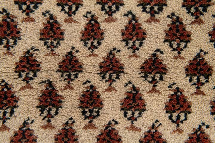 3' x 5' 4 Hand Knotted Mir Wool Rug