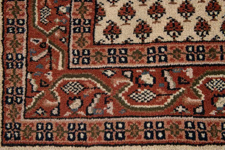 3' x 5' 4 Hand Knotted Mir Wool Rug