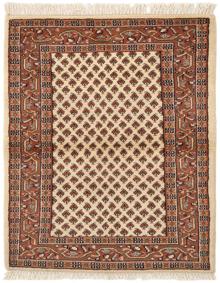 Detail image of 3' x 5' 4 Hand Knotted Mir Wool Rug