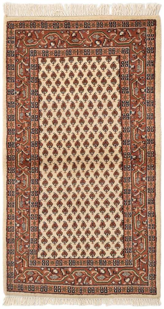 3' x 5' 4 Hand Knotted Mir Wool Rug