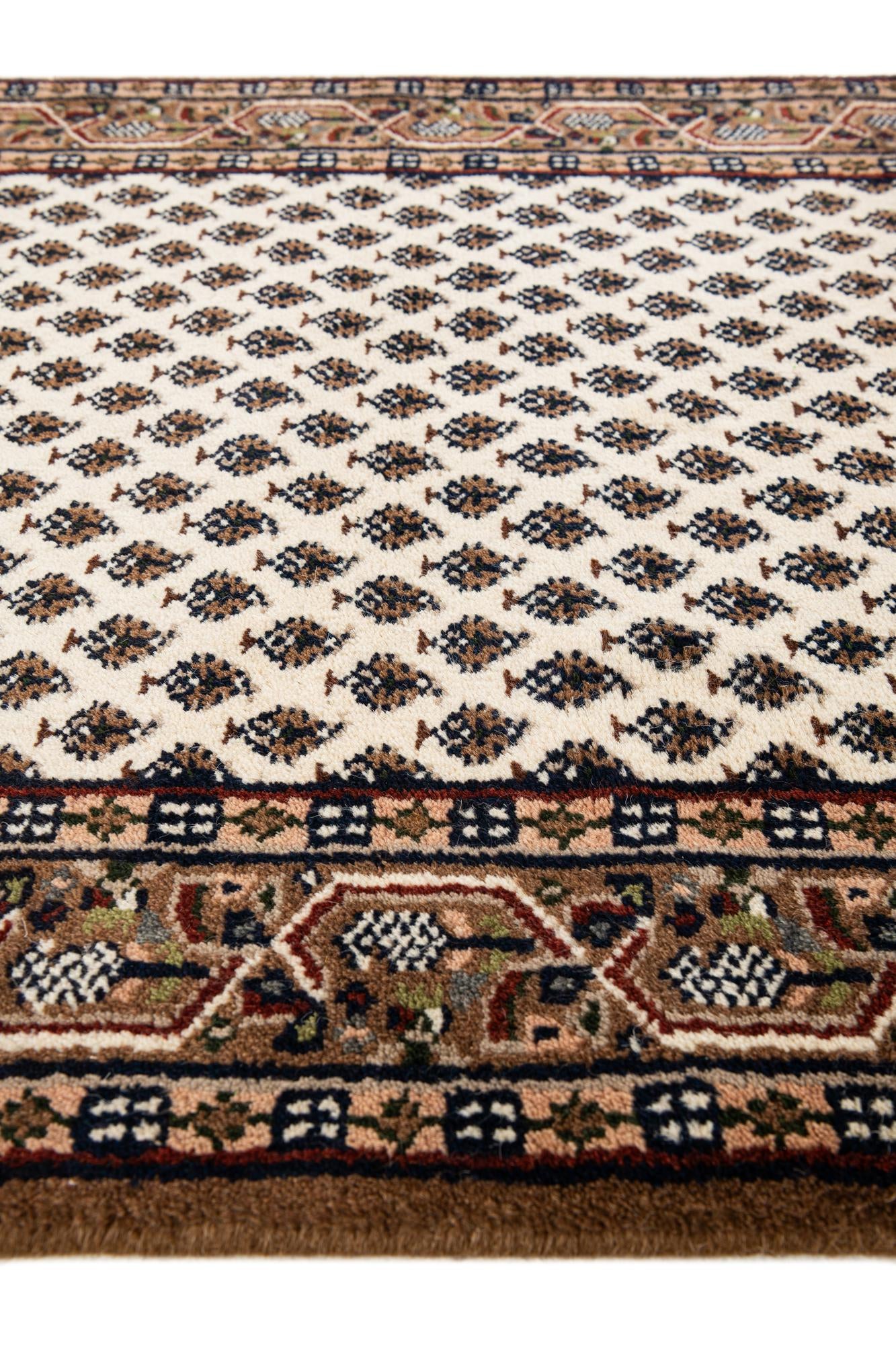 3' 1 x 5' 4 Hand Knotted Mir Wool Rug