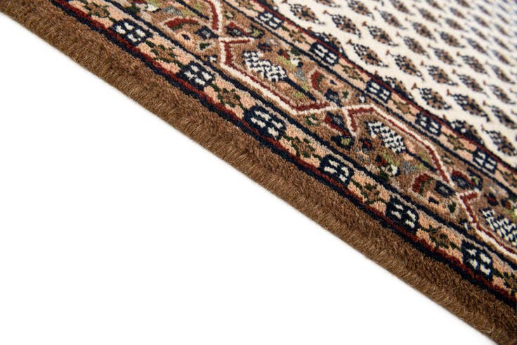 Detail image of 3' 1 x 5' 4 Hand Knotted Mir Wool Rug