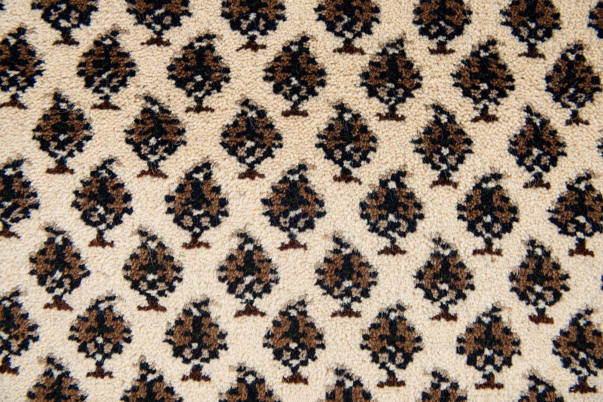 3' 1 x 5' 4 Hand Knotted Mir Wool Rug
