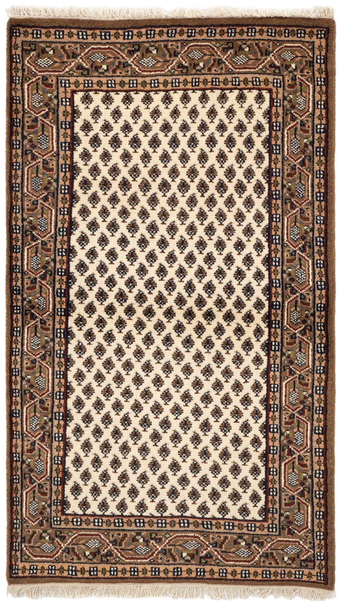 3' 1 x 5' 4 Hand Knotted Mir Wool Rug
