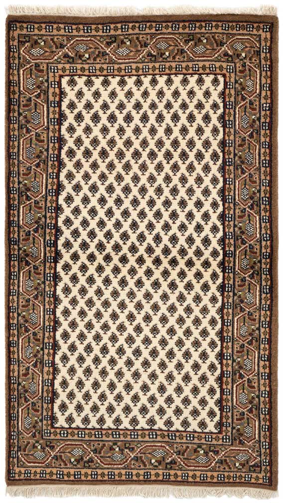 3' 1 x 5' 4 Hand Knotted Mir Wool Rug