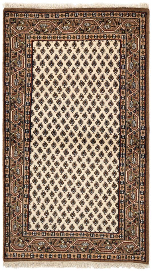 Detail image of 3' 1 x 5' 4 Hand Knotted Mir Wool Rug