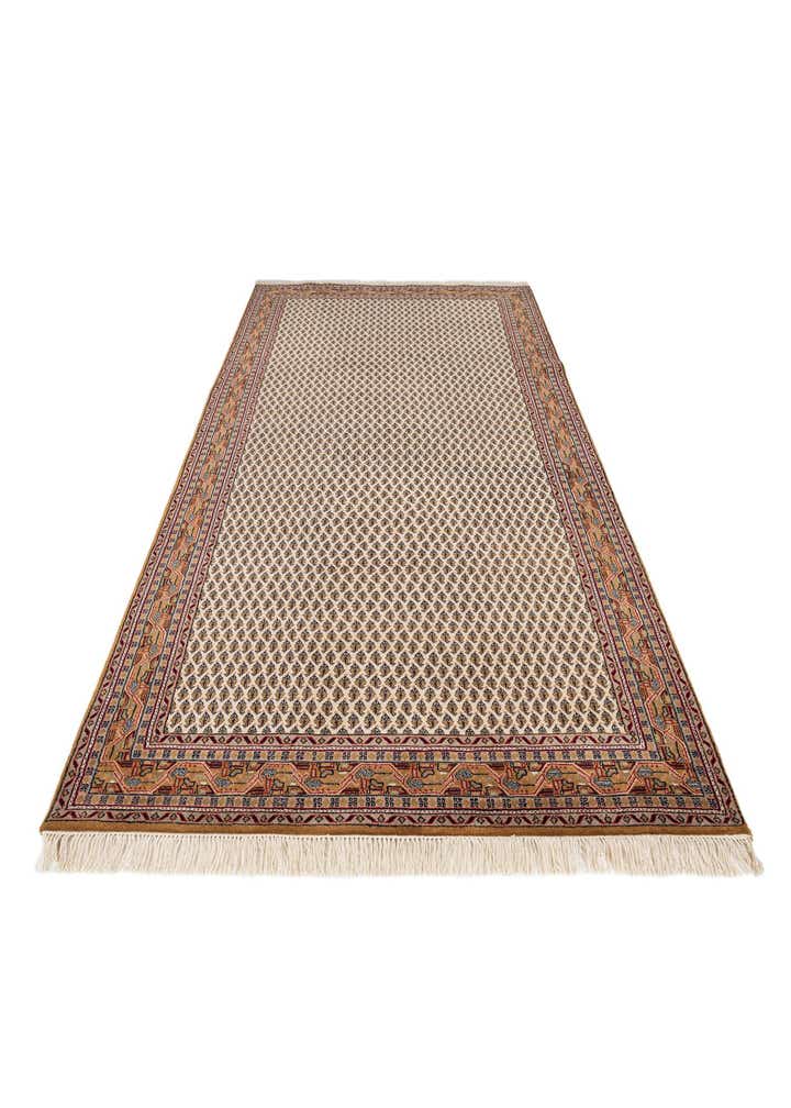 5' 6 x 10' 1 Hand Knotted Mir Oriental Wool Rug
