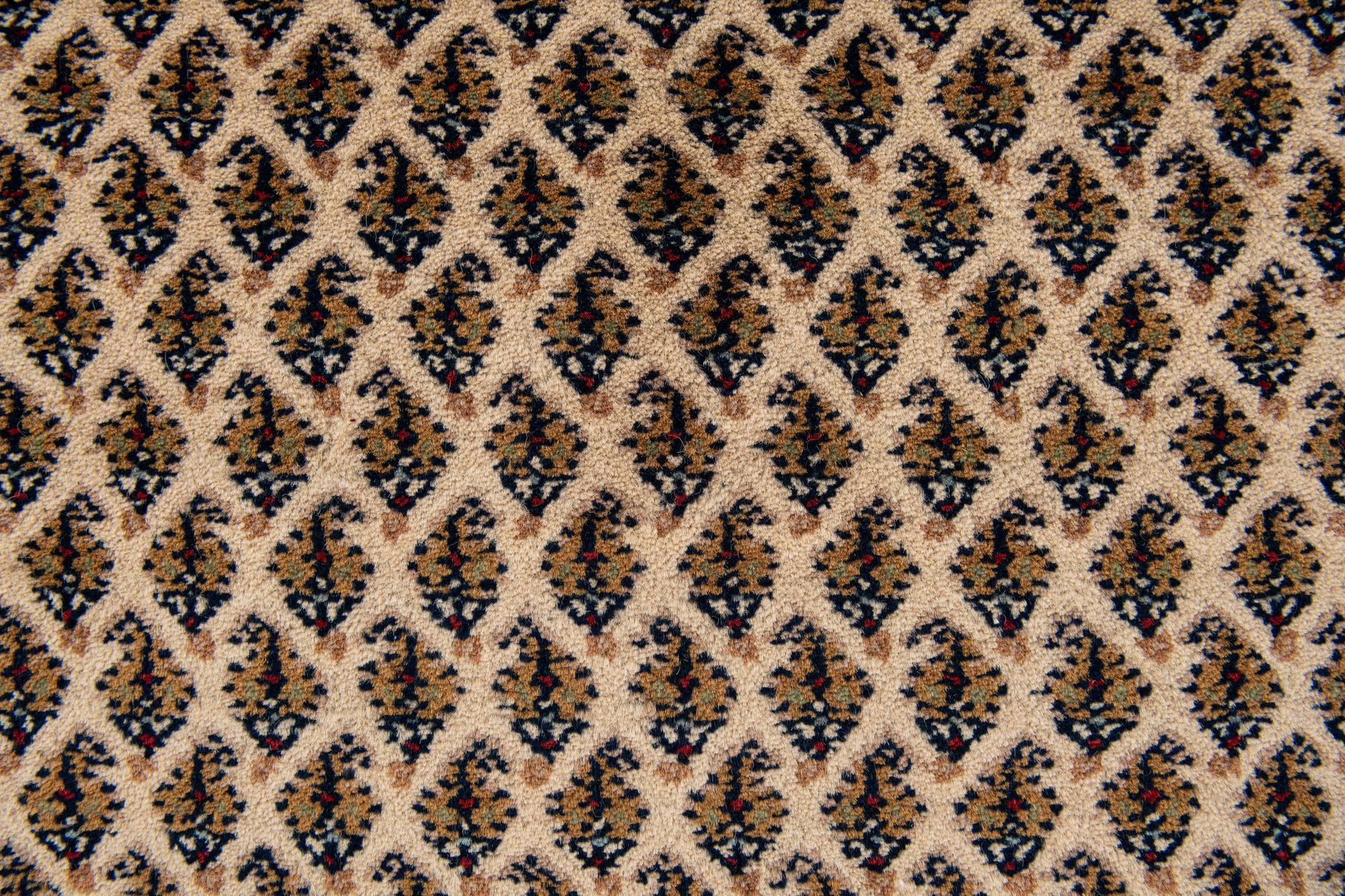 5' 6 x 10' 1 Hand Knotted Mir Oriental Wool Rug