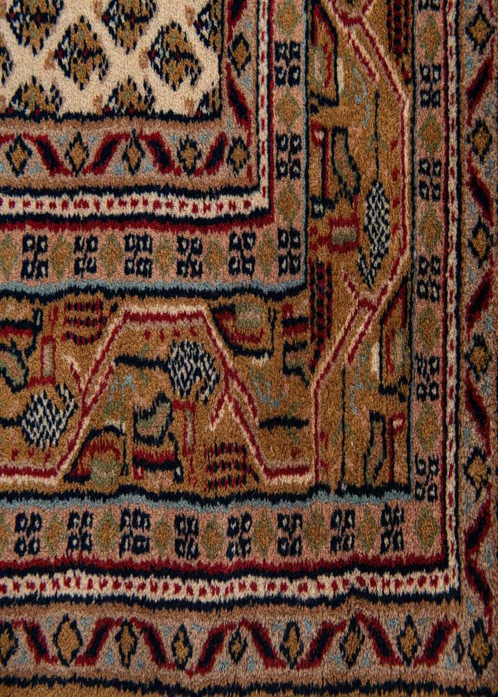 5' 6 x 10' 1 Hand Knotted Mir Oriental Wool Rug