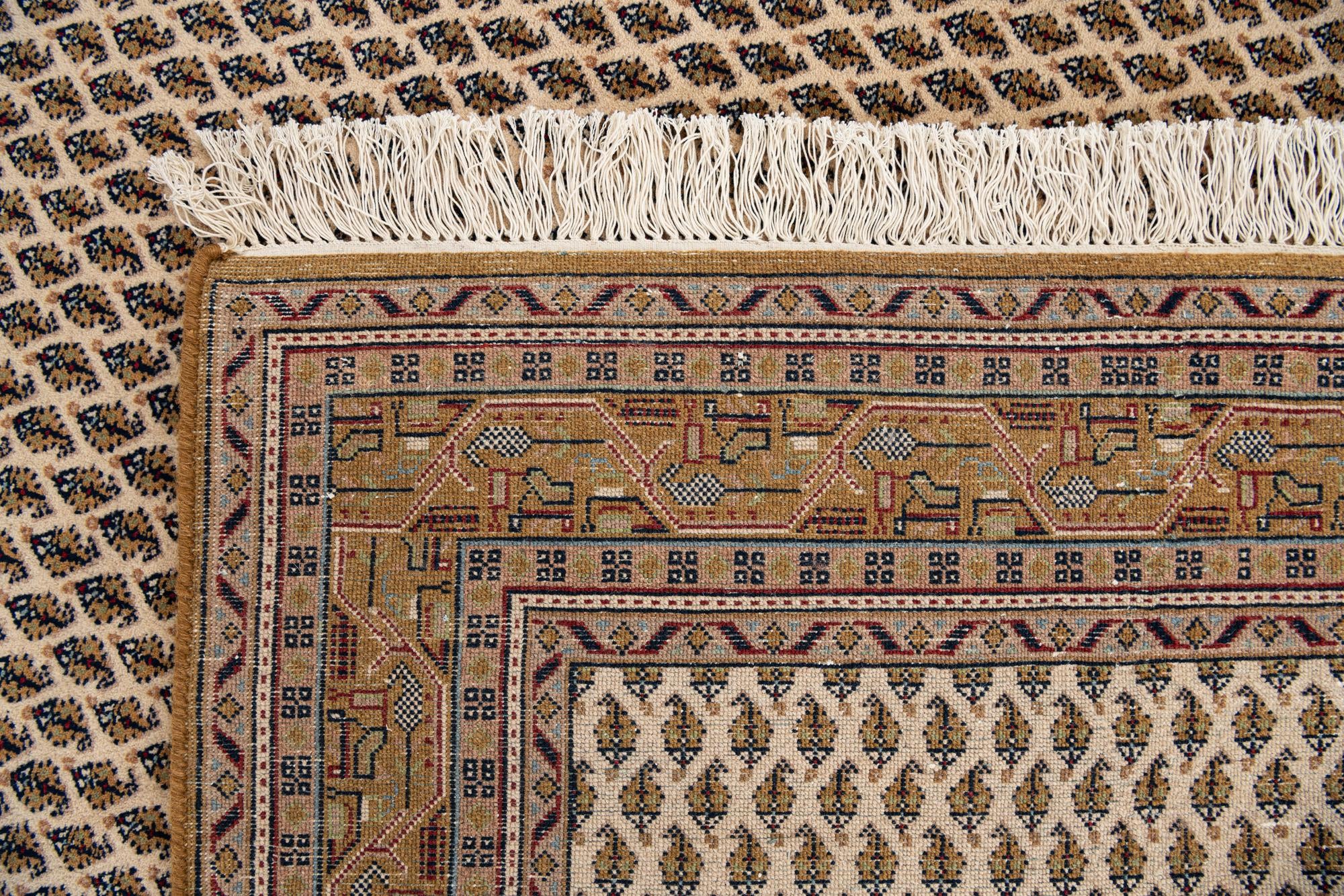 5' 6 x 10' 1 Hand Knotted Mir Oriental Wool Rug