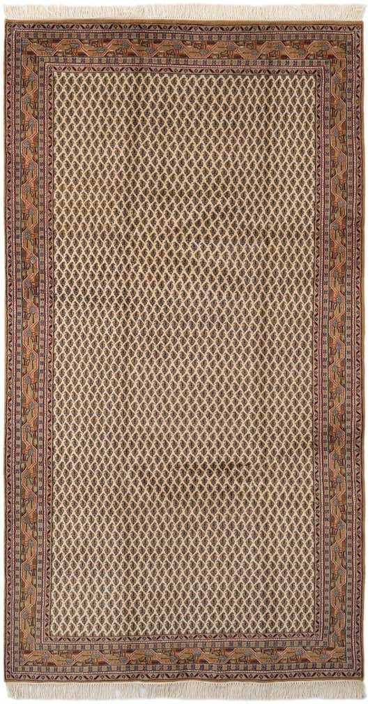 5' 6 x 10' 1 Hand Knotted Mir Oriental Wool Rug