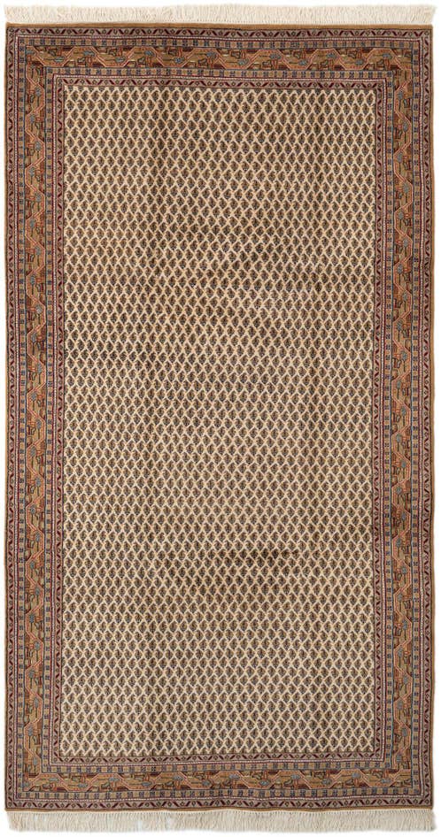 Detail image of 5' 6 x 10' 1 Hand Knotted Mir Oriental Wool Rug
