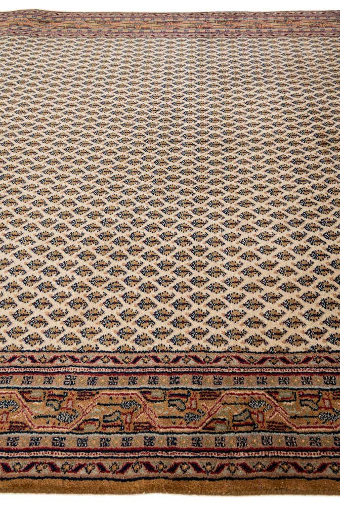 5' 6 x 10' 3 Hand Knotted Mir Wool Rug