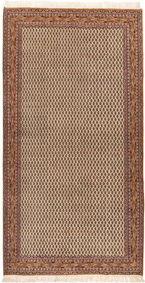 Detail image of 5' 6 x 10' 3 Hand Knotted Mir Wool Rug