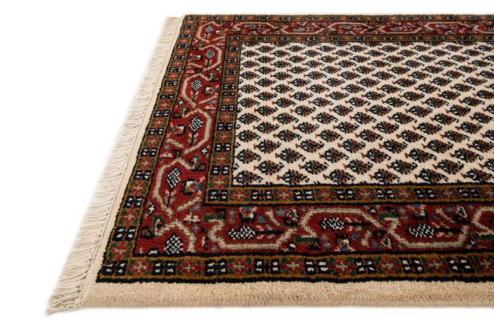 3' x 5' 4 Hand Knotted Mir Wool Rug