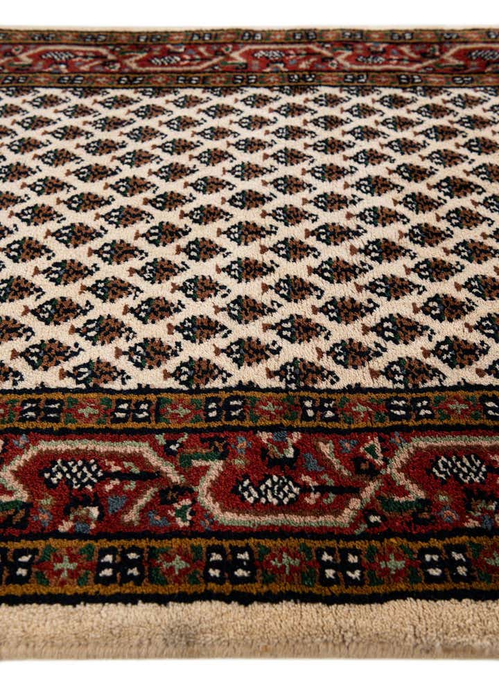 3' x 5' 4 Hand Knotted Mir Wool Rug