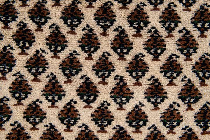 3' x 5' 4 Hand Knotted Mir Wool Rug