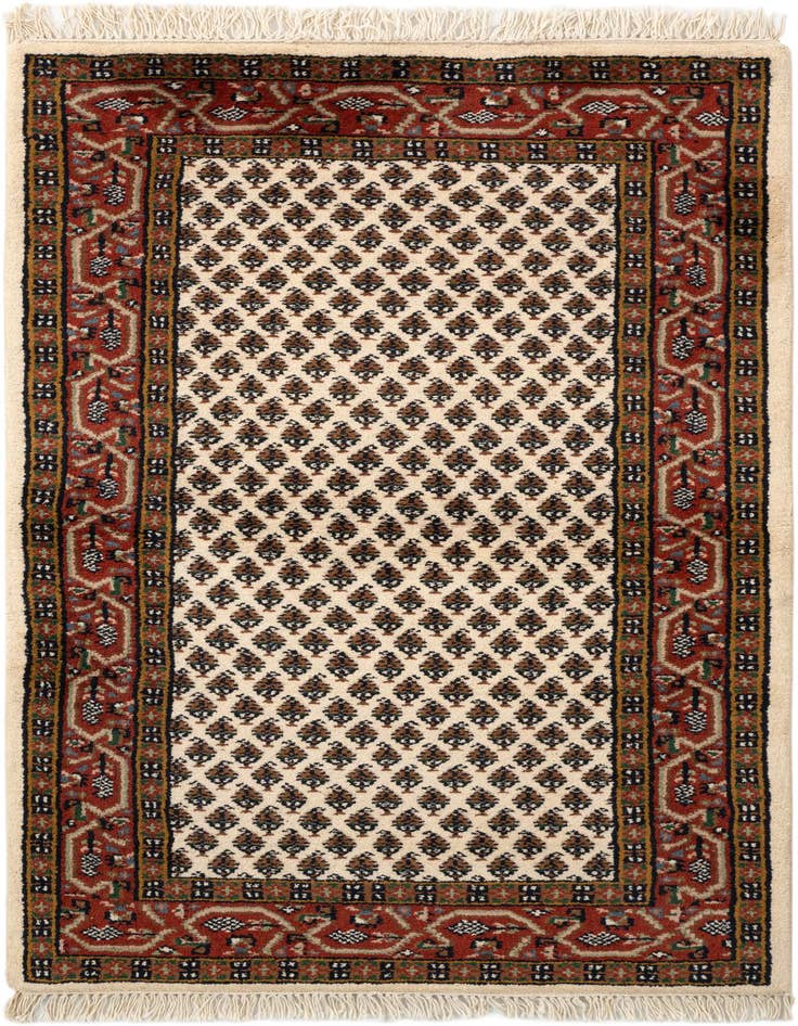 Detail image of 3' x 5' 4 Hand Knotted Mir Wool Rug