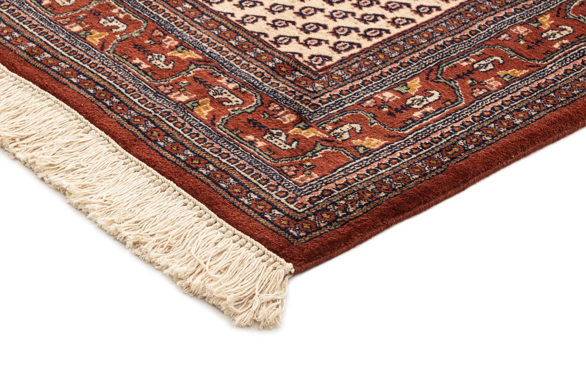4' 2 x 6' 4 Hand Knotted Mir Wool Rug