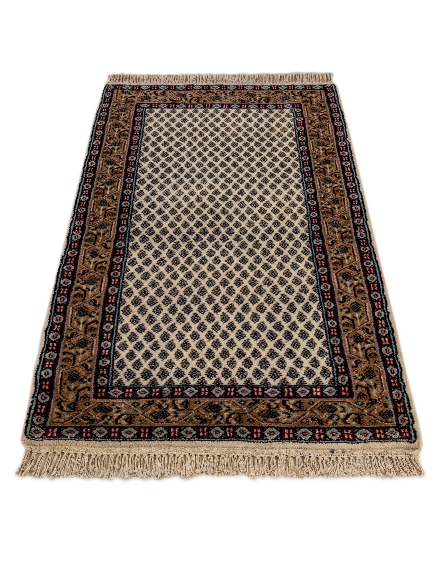 2' 5 x 4' 8 Hand Knotted Mir Wool Rug