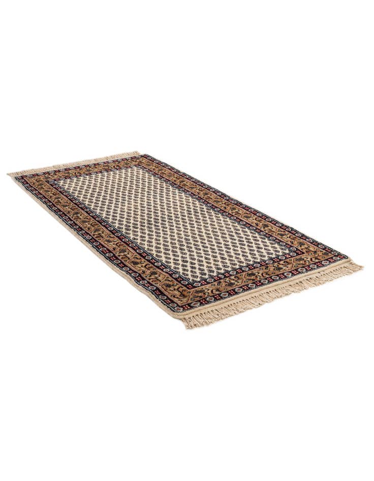 Detail image of 2' 5 x 4' 8  Hand Knotted Mir Wool Rug