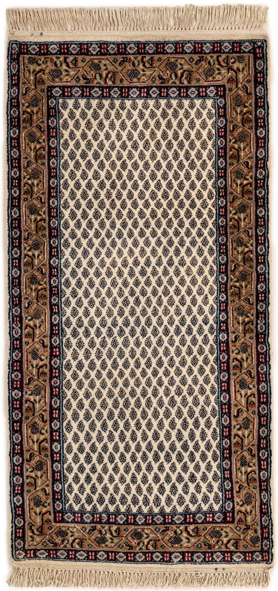 2' 5 x 4' 8 Hand Knotted Mir Wool Rug