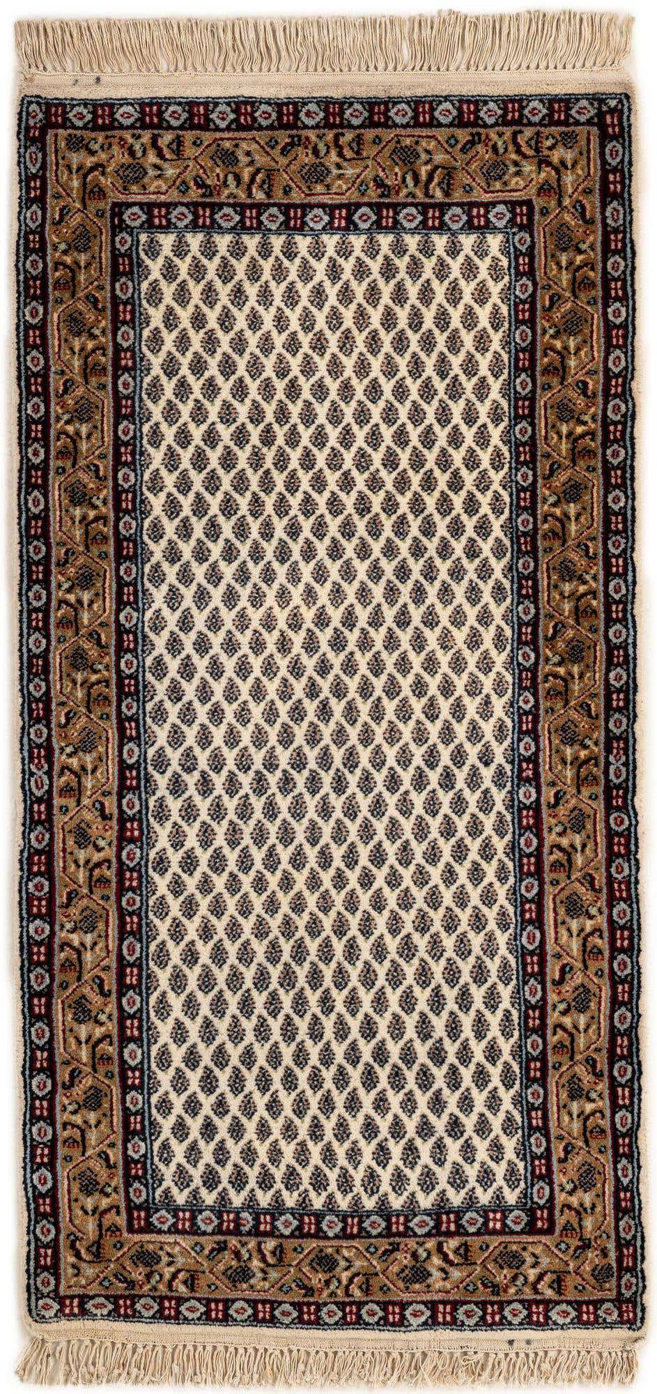 2' 5 x 4' 8 Hand Knotted Mir Wool Rug
